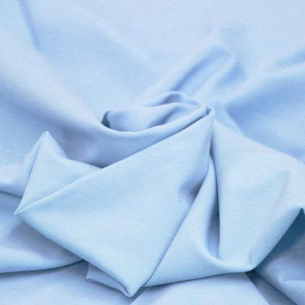 Lycra Stof (Mat) Licht Blauw
