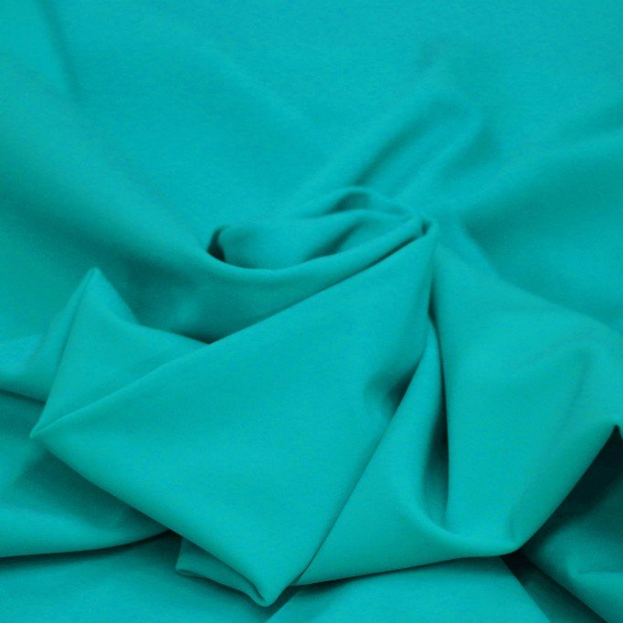 Lycra Stof (Mat) Petrol - (Lycra Stoffen Mat)