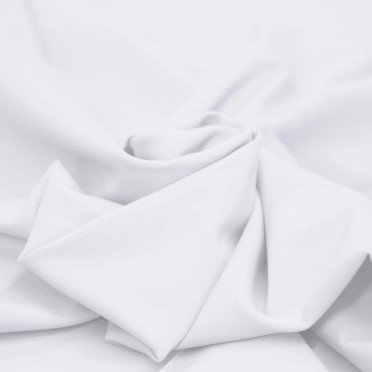 Lycra Stoff (Matt) Weiß  - (Lycra Stoff Matt)