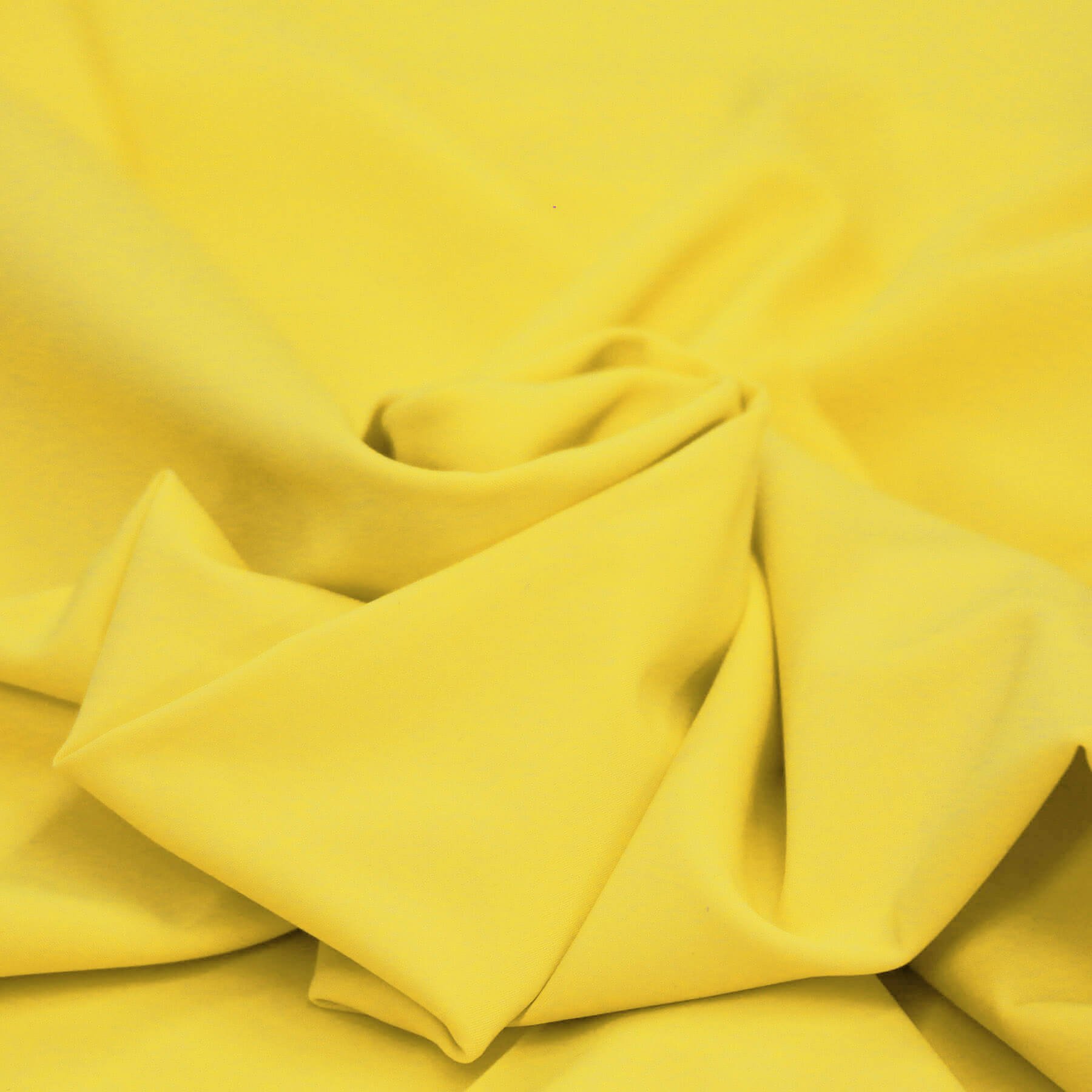 Lycra Stof (Mat) Geel