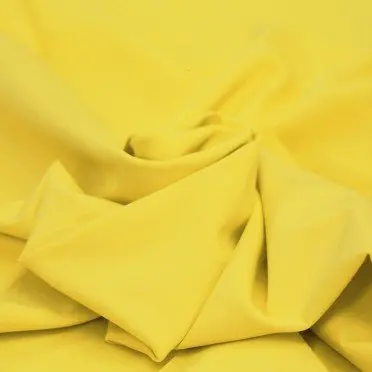 Lycra Stof (Mat) Gul - (Lycra Stof Matte)