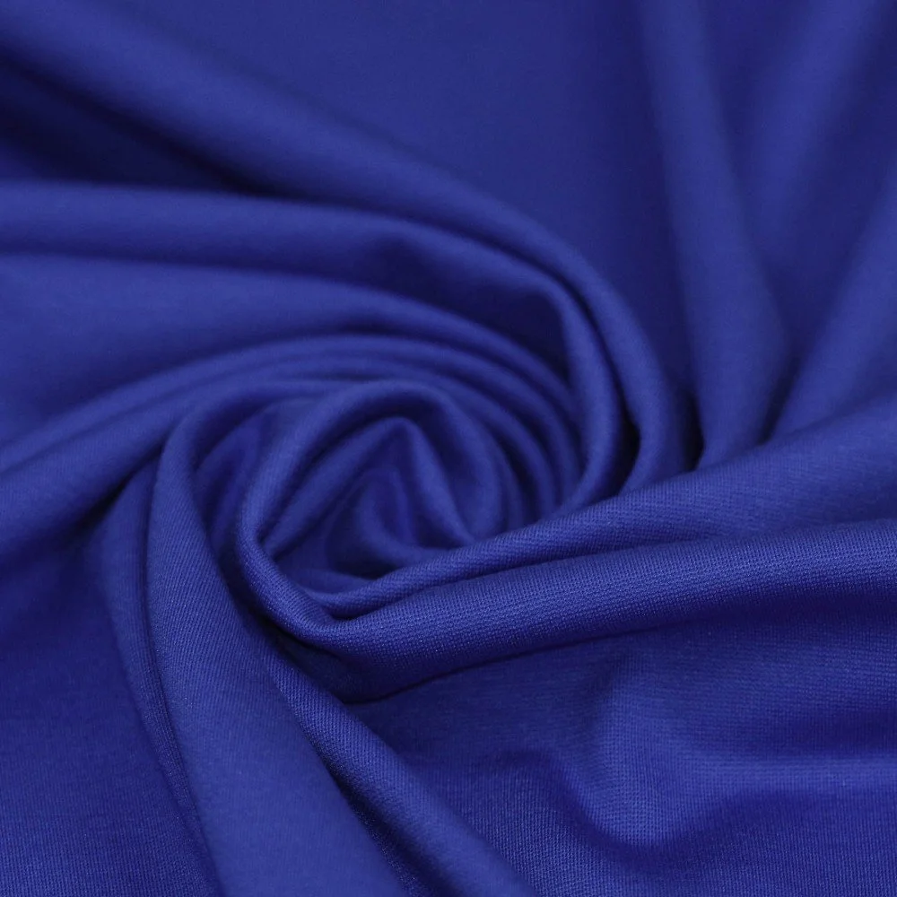 Punta Di Milano Jerseystoff Kobalt