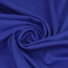 Tissu Punta Di Milano Jersey Cobalt