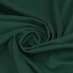 Tissu Punta Di Milano Jersey Vert Foncé