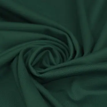 Tessuto Punta Di Milano Jersey Verde Scuro - (Jersey Tessuti)