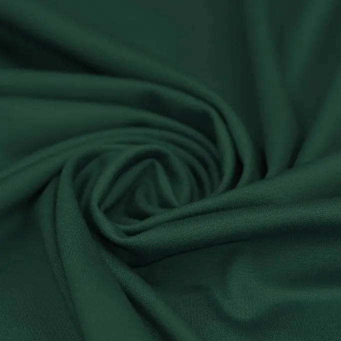 Punta  Di Milano Jersey Donker Groen - (Jersey Stoffen)