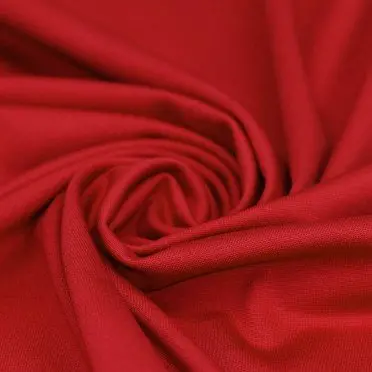 Punta Di Milano Jerseystoff Dunkelrot - (Jersey Stoffe)