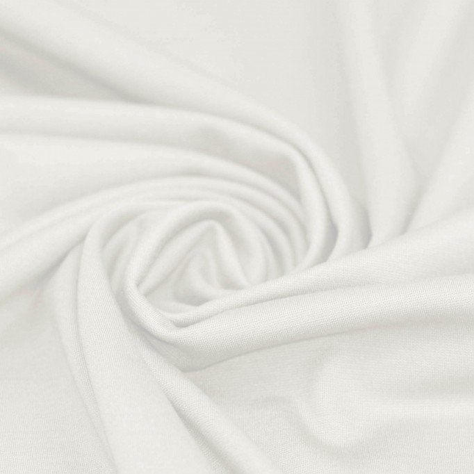 Punta Di Milano Jersey Ecru - (Jersey Fabrics)