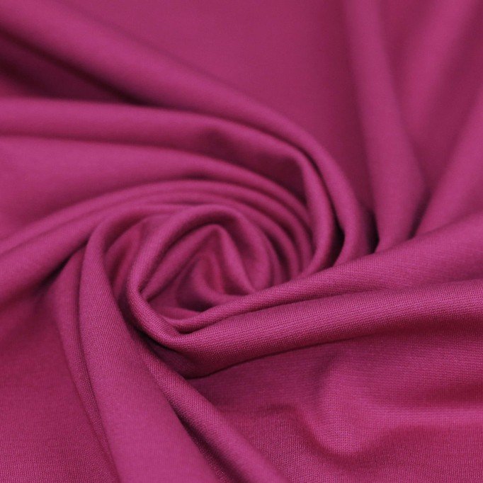 Punta Di Milano Jersey Fuchsia - (Jersey Fabrics)
