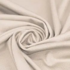 Tissu Punta Di Milano Jersey Beige Clair