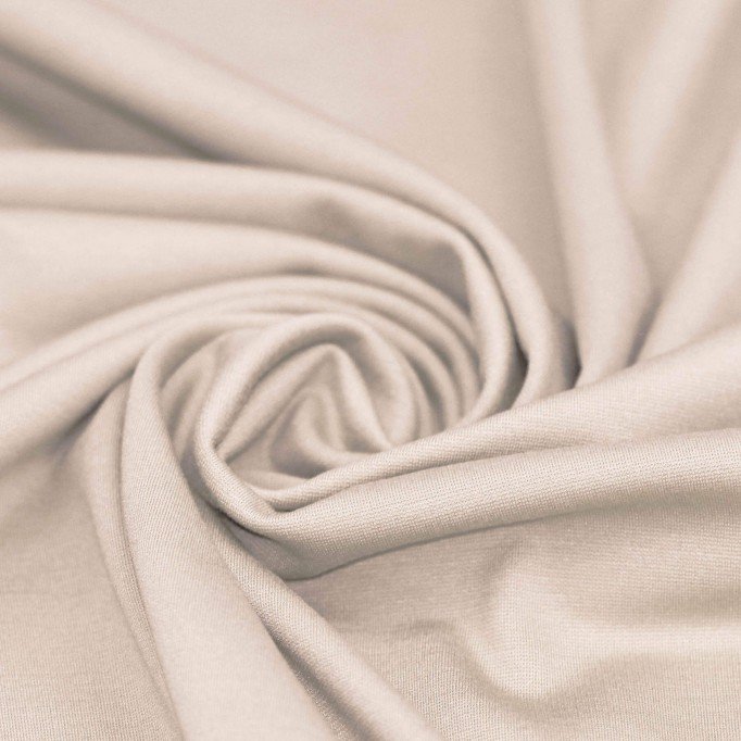Punta Di Milano Jersey Light Beige - (Jersey Fabrics)