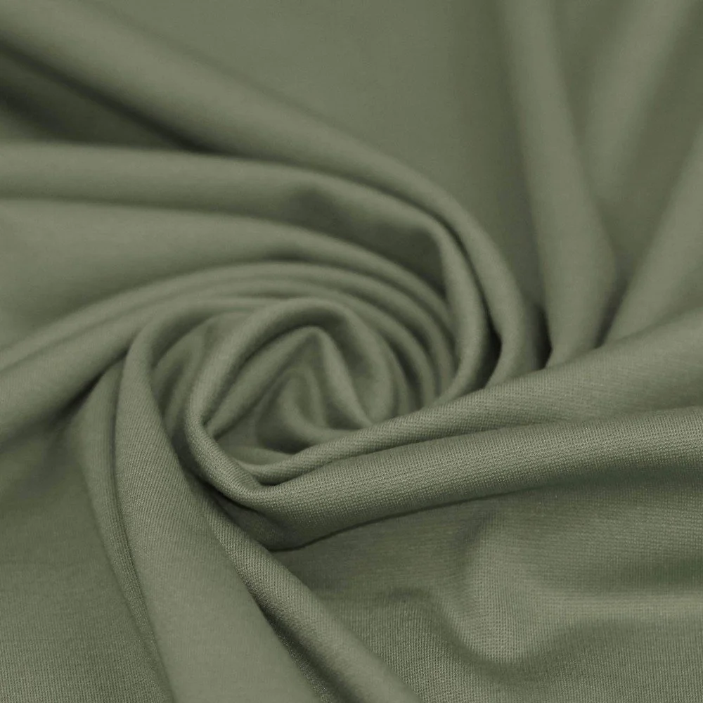 Punta Di Milano Jerseystoff Olive