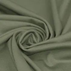 Tissu Punta Di Milano Jersey Olive