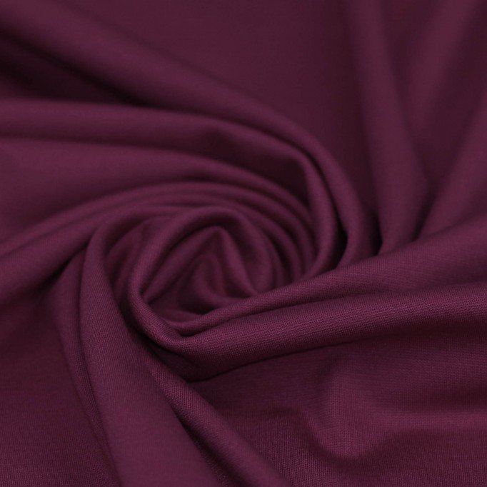 Punta Di Milano Jersey Purper - (Jersey Fabrics)