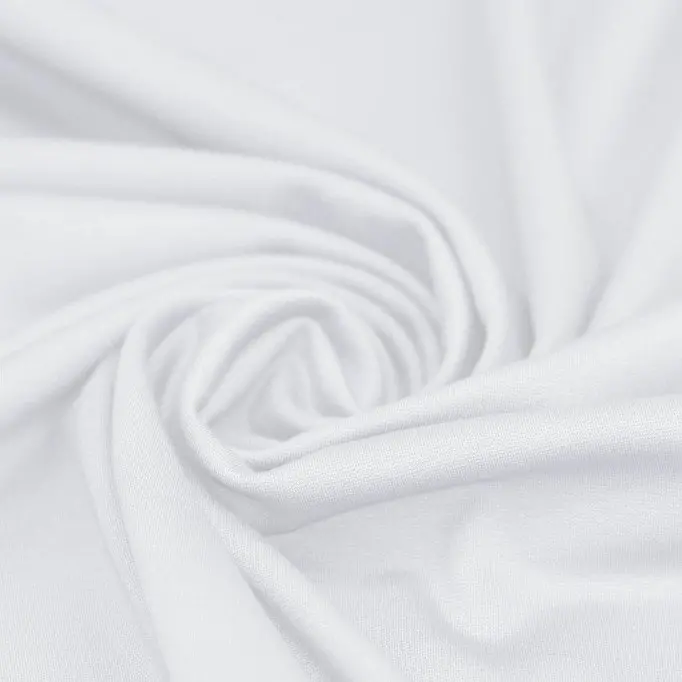 Punta Di Milano Jerseystoff Weiß - (Jersey Stoffe)