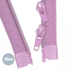 Two-Way Spiral Zipper YKK Dark Pink  (051) 90CM Nylon