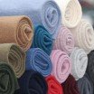 Walkloden Stof Donker Jeans - (Gekookte Wol Stoffen)