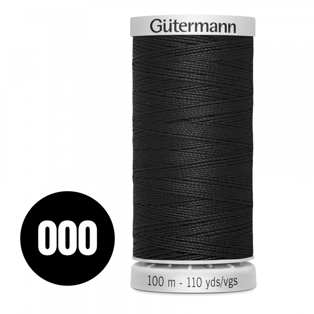 Gütermann Fil Extra Fort Noir 100M (000) Gütermann Fil Extra Fort Noir 100M (000)