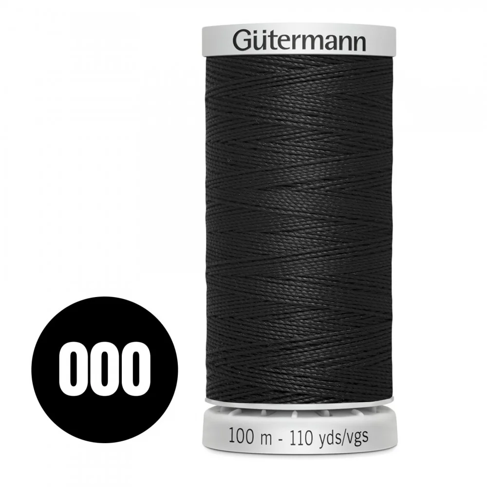 Gütermann Extra Strong Black 100M (000)
