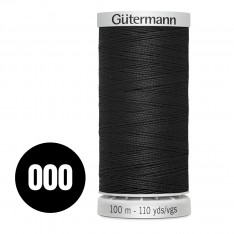 Gütermann Extra Strong Black 100M (000)