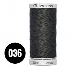 Gütermann Extra Strong Dark Grey 100M (036)