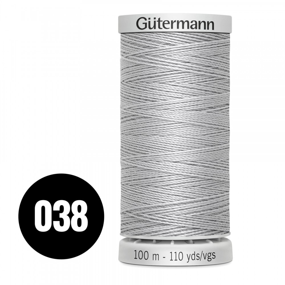 Gütermann Fil Extra Fort Gris Clair 100M (038) Gütermann Fil Extra Fort Gris Clair 100M (038)
