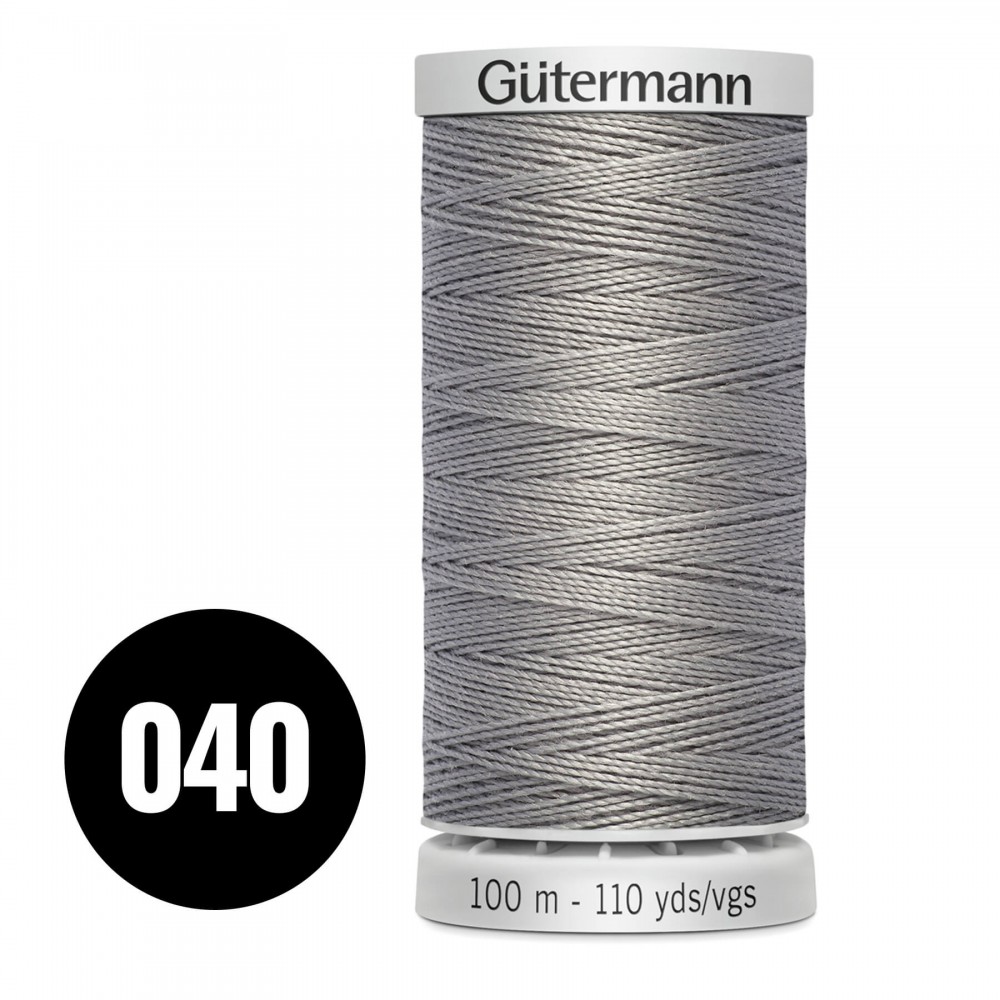 Gütermann Fil Extra Fort Gris Acier 100M (040) Gütermann Fil Extra Fort Gris Acier 100M (040)
