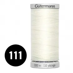 Gütermann Fil Extra Fort Écru 100M (111) 