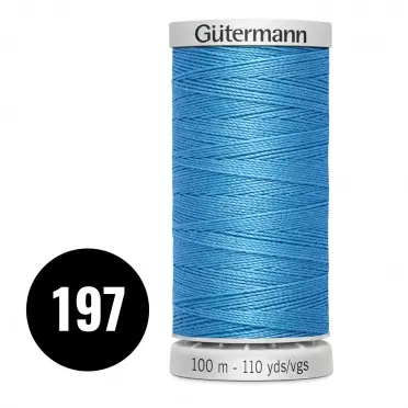 Gütermann Extra Strong Aqua 100M (197) - (Sewing Threads)