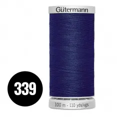 Gütermann Fil Extra Fort Marine Foncé 100M (339) 