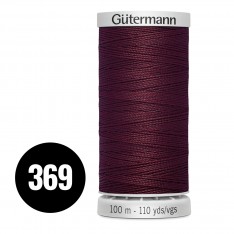 Gütermann Extra Strong Bordeaux 100M (369) 