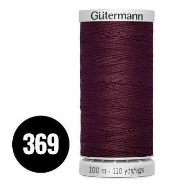 Gütermann Ultra Forte Bordeaux 100M (369)  - (Filati Cucirini)
