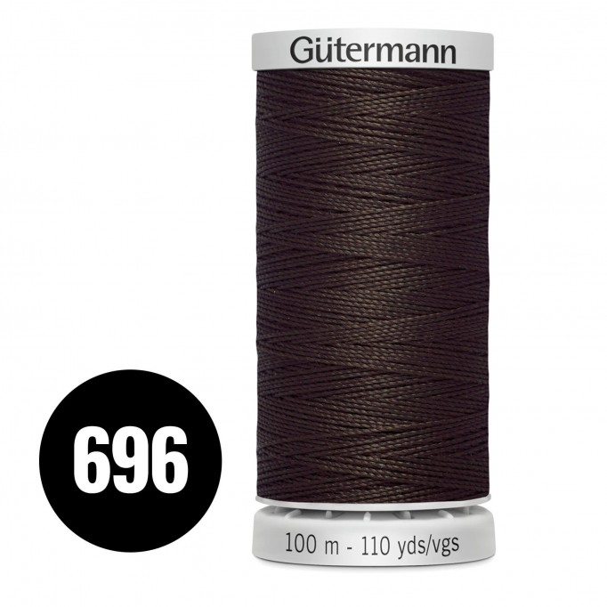Gütermann Fil Extra Fort Brun Foncé 100M (000)  - (Fils à Coudre)
