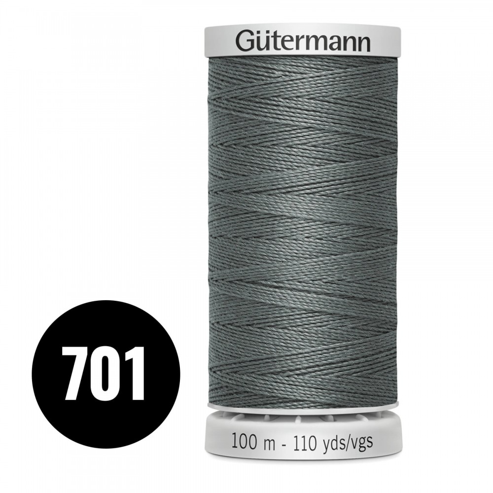 Gütermann Fil Extra Fort Houille 100M (701) Gütermann Fil Extra Fort Houille 100M (701)