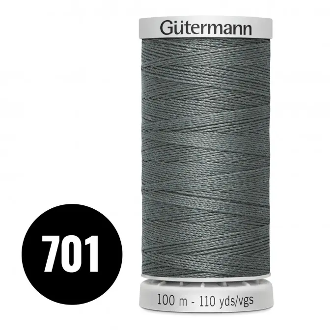Gütermann Extra Strong Anthracite 100M (701) - (Sewing Threads)