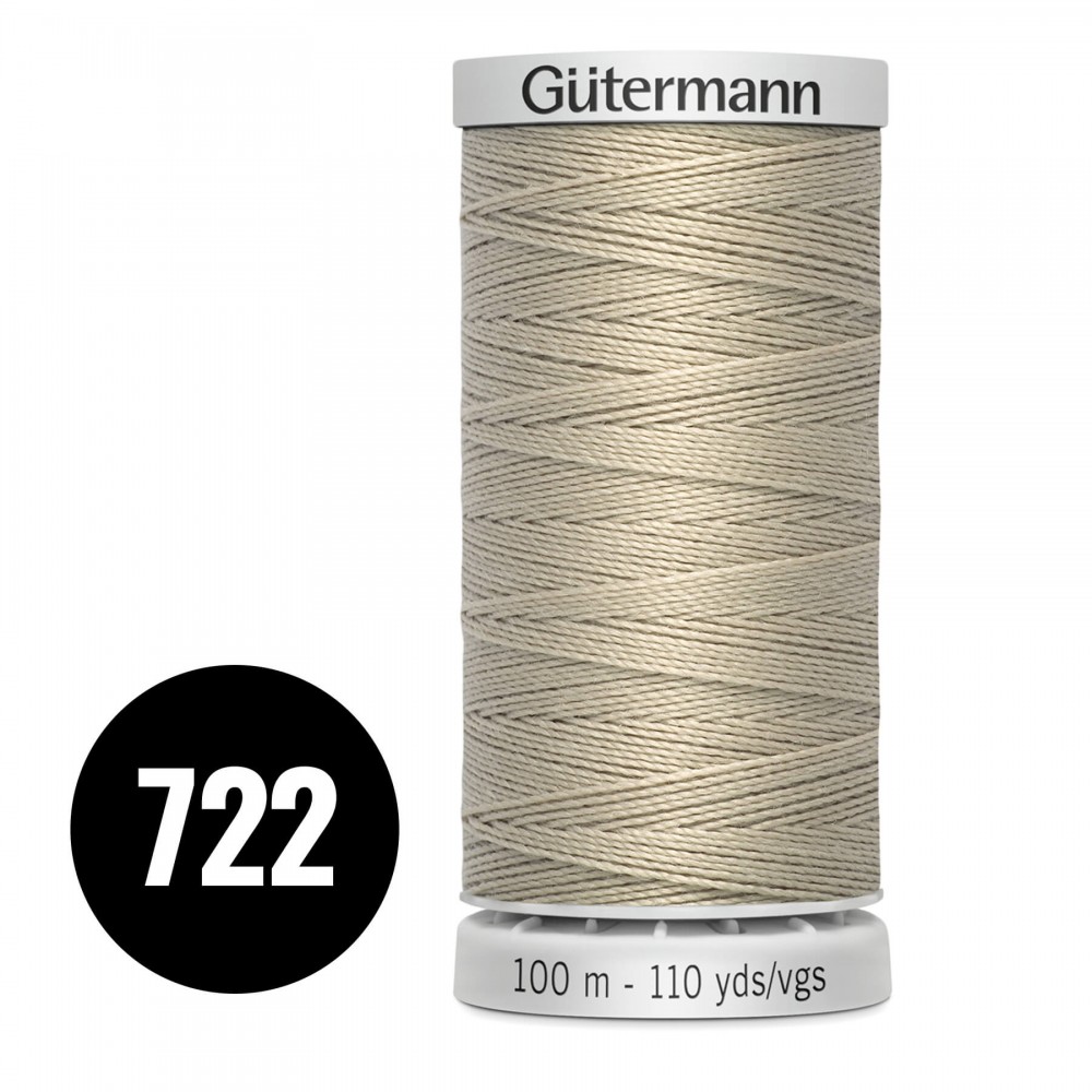 Gütermann Fil Extra Fort Beige Crème 100M (722) Gütermann Fil Extra Fort Beige Crème 100M (722)