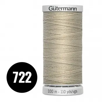 Gütermann Ekstra Kraftig Tråd Beige Creme 100M (722) Gütermann Ekstra Kraftig Tråd Beige Creme 100M (722)