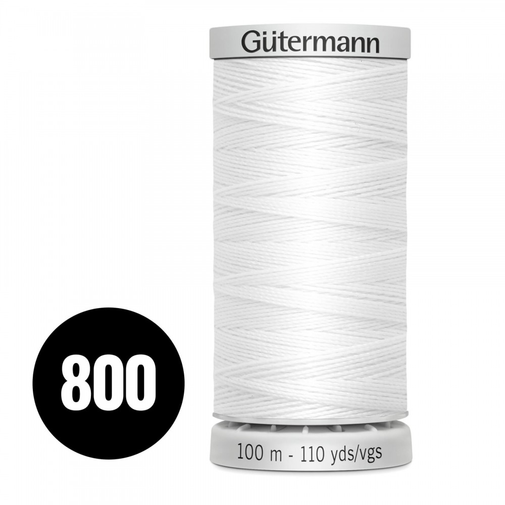 Gütermann Fil Extra Fort Blanc 100M (800) Gütermann Fil Extra Fort Blanc 100M (800)