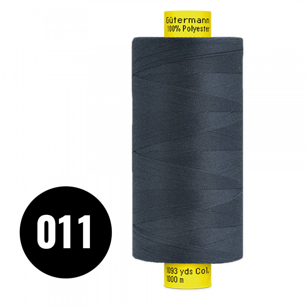 Gütermann Fils à Coudre MARA 120 Marine Jeans 1000M (011)