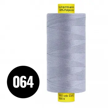 Gütermann Filo Da Cucito MARA 120 Jeans Chiaro 1000M (064)