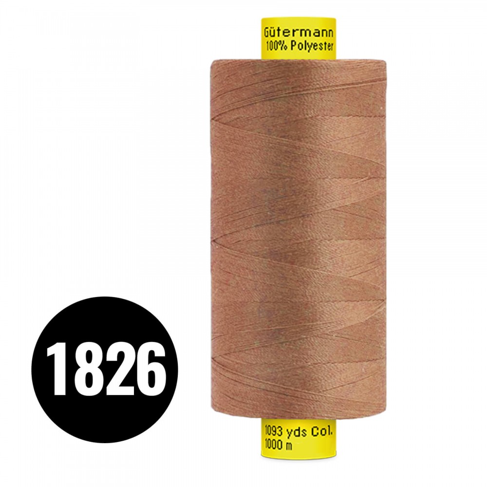 Gütermann Fils à Coudre MARA 120 Pêche 1000M (1826) Gütermann Fils à Coudre MARA 120 Pêche 1000M (1826)