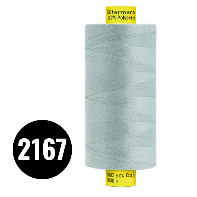 Gütermann Filo Da Cucito MARA 120 Verde Mare 1000M (2167) - (Filati Cucirini)