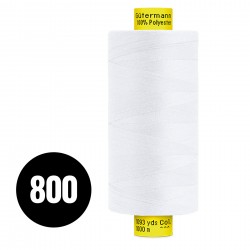 Gütermann Atelier Thread MARA 120 White 1000M (800)