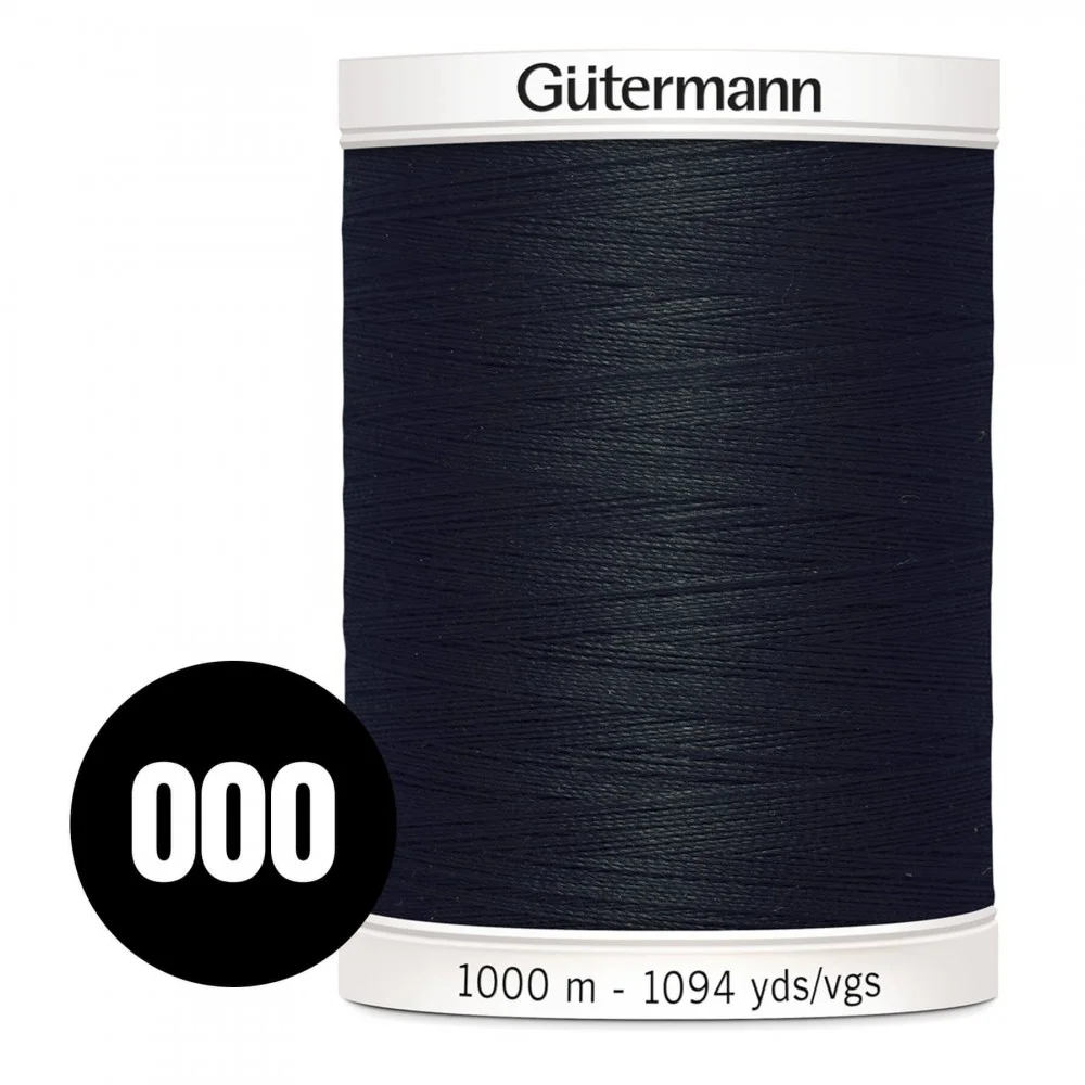 Gütermann Creativ Sew-All Black 1000M (000)