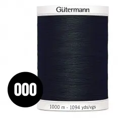 Gütermann Nici Uniwersalne Czarny 1000M (000)