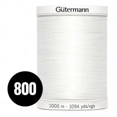 Gütermann Allesnaaier Wit 1000M (800)
