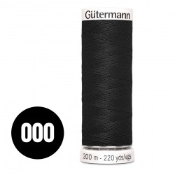 Gütermann Filo Cucitutto Nero 200M (000)