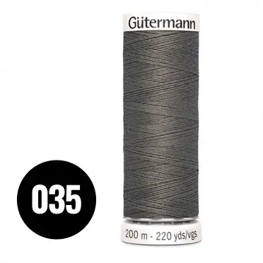 Gütermann 035 Grigio Scuro 200M (043) - (Filati Cucirini)