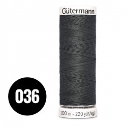 Gütermann Fil à Coudre Universel Anthracite Noir 200M (036)