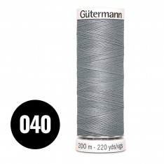 Gütermann Fil à Coudre Universel Gris Acier 200M (040)